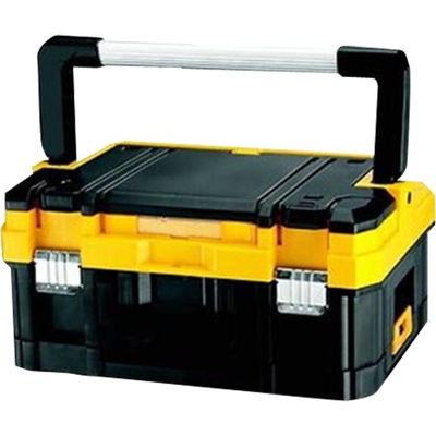 DWST1-70704 Cassetta degli attrezzi Metallo, Plastica Nero, Giallo, Cassetta portautensili