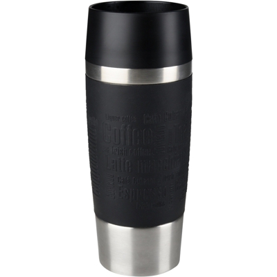 TRAVEL MUG tazza Nero, Coppa