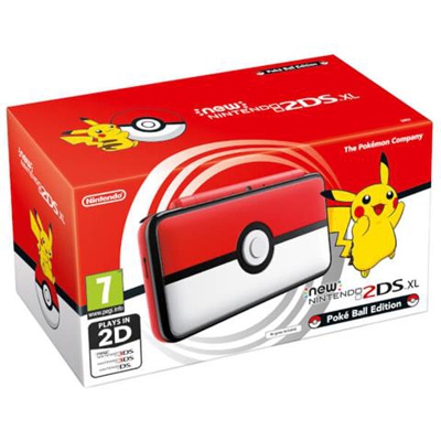 Console Nintendo New 2DS XL + Pokeball Edition