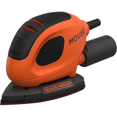BEW230K Levigatrice orbitale Nero, Arancione 11000 Giri/min 55 W, Delta Sanders