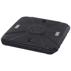 Base Per Ombrellone In Hdpe Impermeabile Anti-uv 80 X 80 X 10cm características