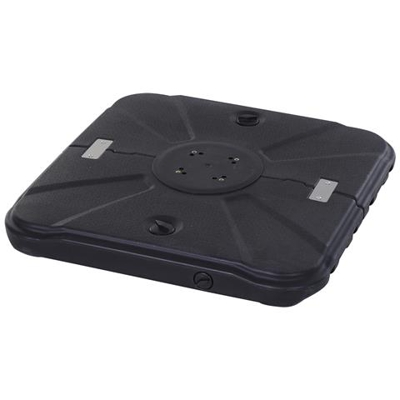 Base Per Ombrellone In Hdpe Impermeabile Anti-uv 80 X 80 X 10cm