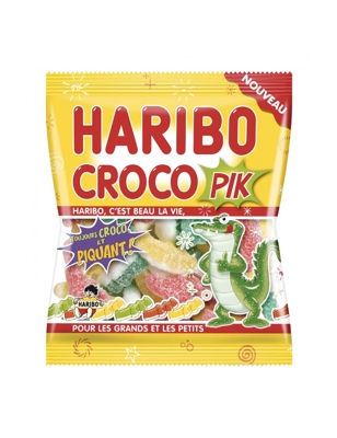 Sacchetto caramelle Haribo Croco Pik