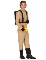 Costume da cacciatore di fantasmi per adulto precio