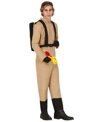 Costume da cacciatore di fantasmi per adulto