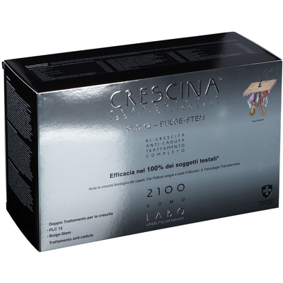 CRESCINA® Transdermic Isole Follicolari PLC12 Bulge-Stem 2100 Uomo