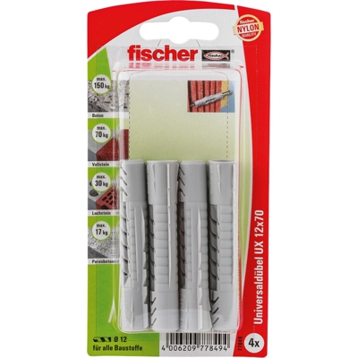 UX 12x70 K, Tassello