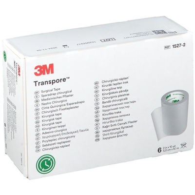 3M Transpore™ Nastro Chirurgico 5 cm x 9,1 m