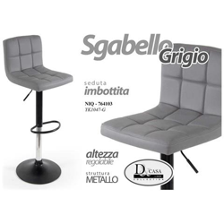 Niq / sgabello Grigio Yk1047 / g en oferta