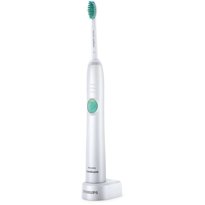 Sonicare EasyClean Spazzolino elettrico sonico a 1 modalità con 1 testina, Spazzolino da denti elettrico