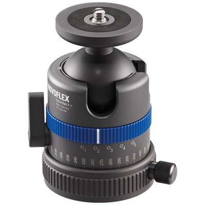 Testa a Sfera per Fotocamere Altezza Max 82 mm Nero CB2-EU