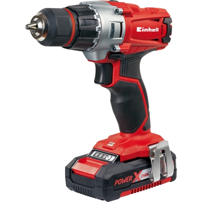 TE-CD 18/2 Li Senza chiave Nero, Grigio, Rosso 3,78 kg, Trapano avvitatore