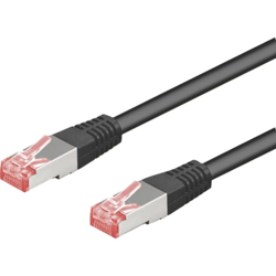 CAT 6-500 SSTP PIMF Black 5m cavo di rete Nero en oferta