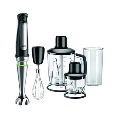 MQ7045X MultiQuick 7 Minipimer Mixer ad Immersione, 1000 W, Plastica, Nero