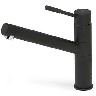 Miscelatore Monocomando Modello Teseo 18 cm Colore Nero