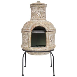 Caminetto Lima Con Griglia Argilla Giallo Paglia 86033 características