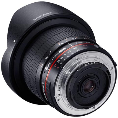 8mm F3.5 UMC Fish-Eye CS II, SLR, 10/7, Ampio, FujiFilm, Fujifilm, Nero