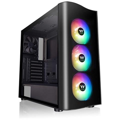 Case View 23 TG ARGB Midi Tower ATX / Micro-ATX / Mini-ITX 2 Porte USB 3.0 Colore Nero (Finestrato)