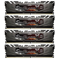 Memoria Dimm Serie Flare X 64 GB (4x16 GB) DDR4 2400 MHz CL 15 precio