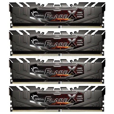 Memoria Dimm Serie Flare X 64 GB (4x16 GB) DDR4 2400 MHz CL 15
