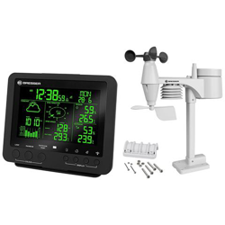 Centro Meteo Professionale con Display Colore Nero en oferta