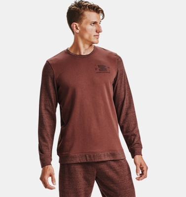 Maglia UA Sportstyle Terry Crew da uomo