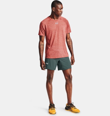 Short UA Qualifier Speedpocket 20 cm da uomo